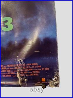 Vintage A Nightmare On Elm Street 3 Dream Warriors Poster 24x40 Rare Promo