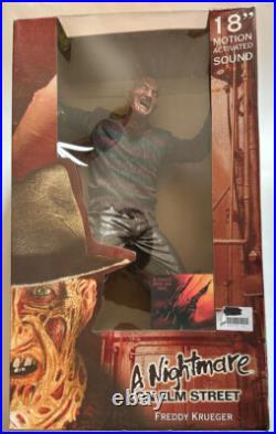 Vintage Deluxe 18 Nightmare On Elm Street Freddy Krueger In Open Box Neca 2004