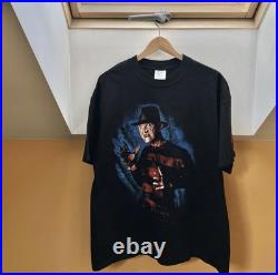 Vintage Horror Movie Promo T Shirt 2002 Freddy Krueger Nightmare on Elm Street