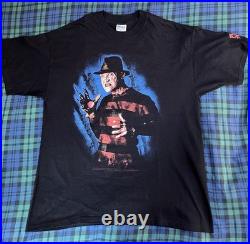 Vintage Horror Movie Promo T Shirt 2002 Freddy Krueger Nightmare on Elm Street