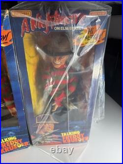 Vintage Matchbox Talking Freddy Krueger 2 Figure Lot A Nightmare on Elm Street