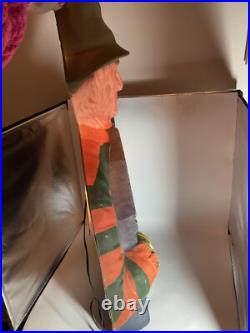 Vintage Nightmare On Elm Street Freddy Krueger Light Up Wall Hang 3 D RARE Vintage Nightmare On Elm Street Freddy Krueger Light Up Wall Hang 3 D RARE
