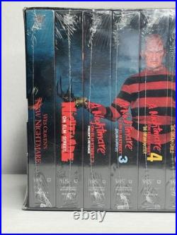 Vintage Nightmare On Elm Street Sealed VHS Boxset Freddy Krueger NOS RARE NOES