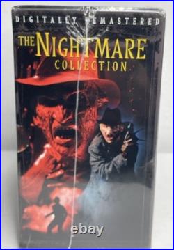 Vintage Nightmare On Elm Street Sealed VHS Boxset Freddy Krueger NOS RARE NOES