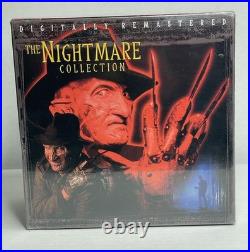 Vintage Nightmare On Elm Street Sealed VHS Boxset Freddy Krueger NOS RARE NOES