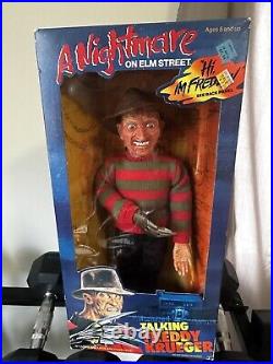 Vintage Nightmare on Elm Street Freddy Krueger Talking Doll 1989 HE STILL TALKS Vintage Nightmare on Elm Street Freddy Krueger Talking Doll 1989 HE STILL TALKS
