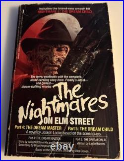 Vintage The Nightmares On Elm Street By Joseph Locke 1989 Paperback