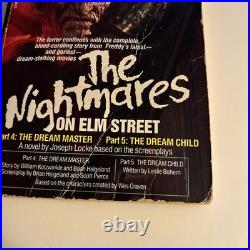 Vintage The Nightmares On Elm Street By Joseph Locke 1989 Paperback