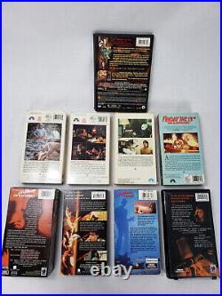 Vintage VHS Horror Lot Friday The 13th Nightmare On Elm Street Halloween + DVD