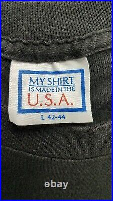 Vtg 1980's A NIGHTMARE ON ELM STREET Tshirt=front print=by My Shirt=sz L=USA