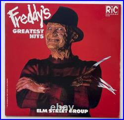 Vtg 1987 THE ELM STREET GROUP Vinyl FREDDYS GREATEST HITS Nightmare RECORD Lp NM