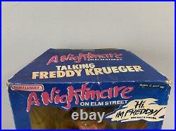 Vtg 1989 Nib Nightmare On Elm Street Matchbox Talking Freddy Krueger (16a)
