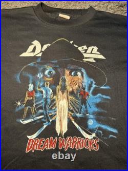 Vtg 80s Nightmare on Elm Street 3 Dream Movie Promo Horror T-Shirt 1987 Medium