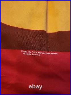 Vtg Freddy. K 1989 A Nightmare On Elm Street 5 Double Sided Graphic t-Shirt L