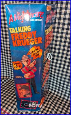 Vtg Matchbox 1989 Nightmare on Elm Street FREDDY KRUEGER DOLL Figure Works! NIB Vtg Matchbox 1989 Nightmare on Elm Street FREDDY KRUEGER DOLL Figure Works! NIB