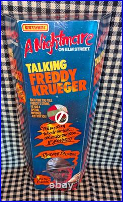 Vtg Matchbox 1989 Nightmare on Elm Street FREDDY KRUEGER DOLL Figure Works! NIB Vtg Matchbox 1989 Nightmare on Elm Street FREDDY KRUEGER DOLL Figure Works! NIB