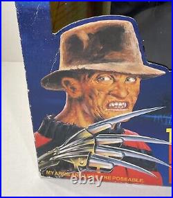 Vtg Matchbox A Nightmare on Elm Street FREDDY KRUEGER 1989 Talking Doll in Box