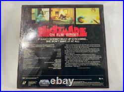 Wes Cravens A Nightmare on Elm Street Laserdisc With Rare MHE Cover Art
